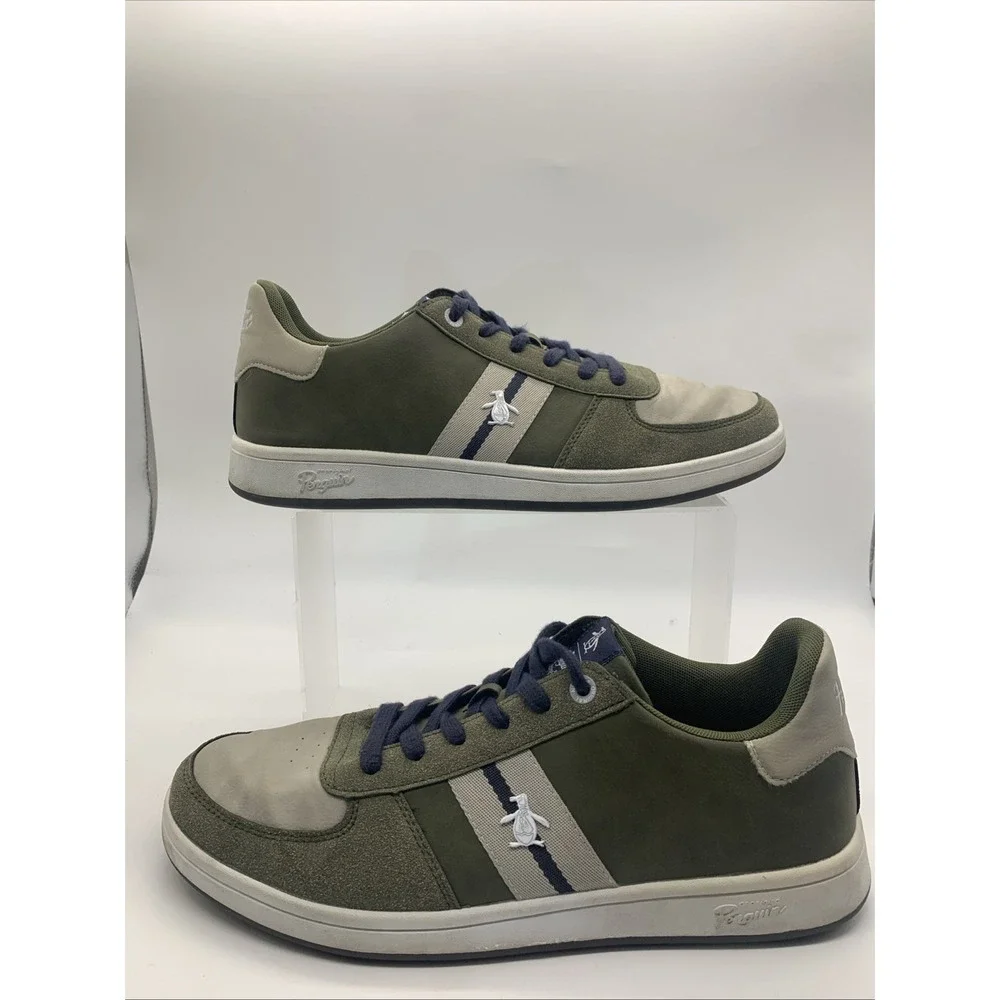 Original Penguin Men's Shoes Green Lace‎ Up Sneakers - Size 12